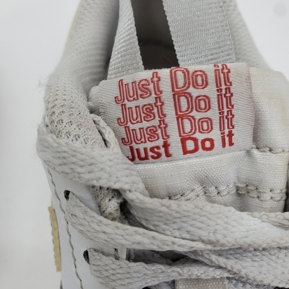 Nike Air Force 1 Bodega Sneakers CN8540-100 Size 13.5C Shoes White Red - Picture 3 of 16